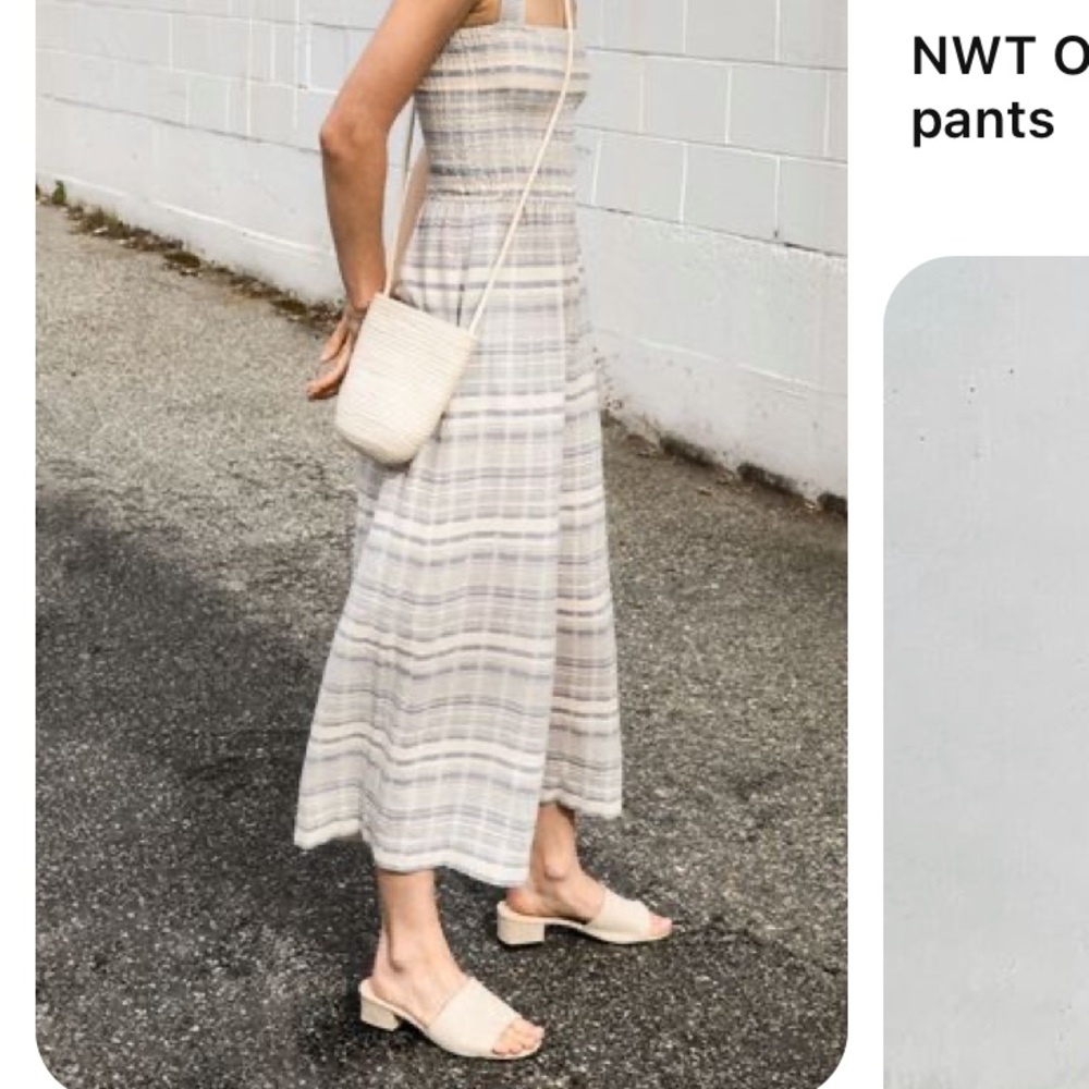 Wide leg jumpsuit